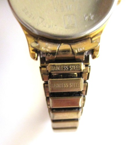 Timex Quartz Women's Watch, Water Resistant, Goldtone Stretch Band, Stainless - Picture 5 of 9