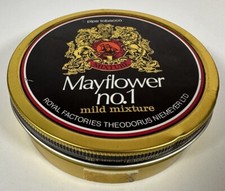 Mayflower no.1, Pipe Tobacco Tin Box, Mild Mixture Royal Factories Niemeyer LTD