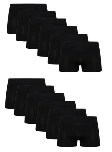 1-6 Pcs Premium 100% Cotton Mens Boys Youth Boxer Shorts Brief Trunks Pants