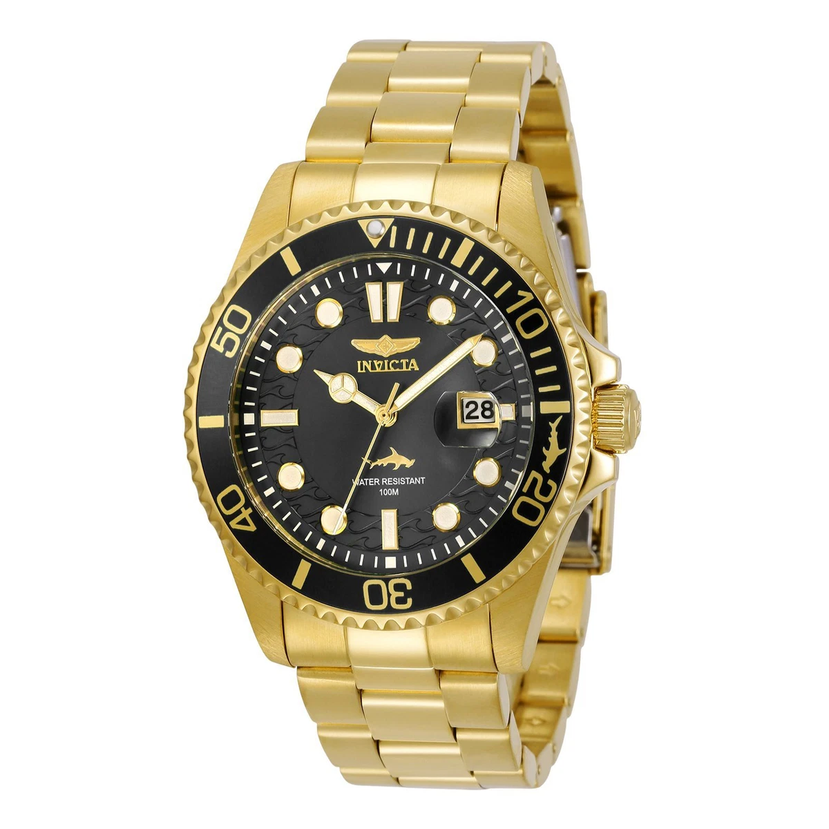 Invicta water resistant best sale 100m