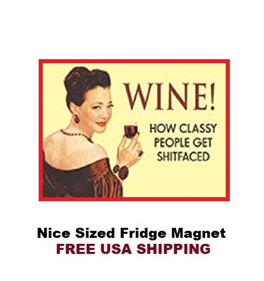 Magnet Funny Magnet Refrgerator Magnet Wne Gft Small - Etsy