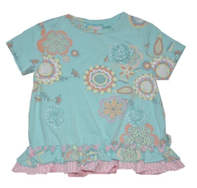 Paglie Mädchen T-Shirt Big Flowers Gr. 68-80