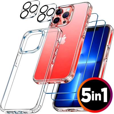 COLOMAX Kameraschutz Glas Passend für iPhone 17 16 15 14 Pro Max Handyhülle Panzerfolie