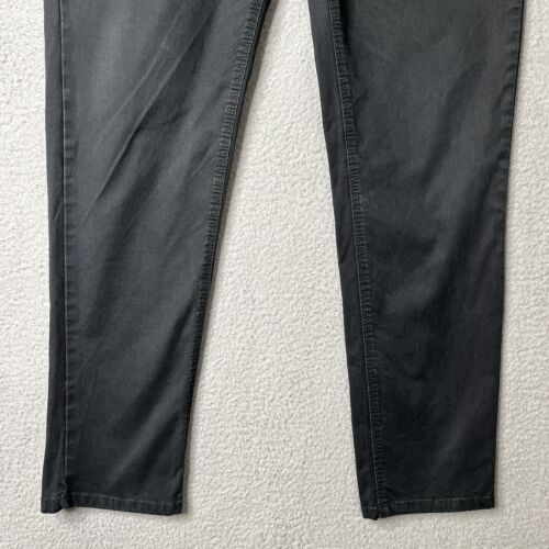 Ring of Fire Damen Hose Größe 20 Schwarz Chino Gerade 5 Taschen Freizeit W29 L28 - Bild 4 von 14