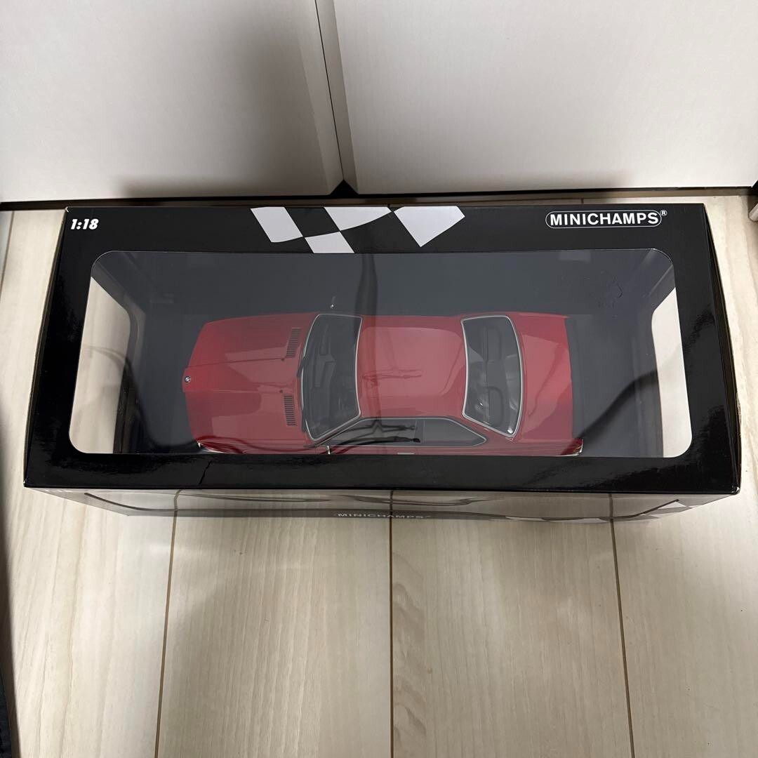 1/18 Minichamps BMW 635 CSi 1982 Red w/ Box From Japan Model