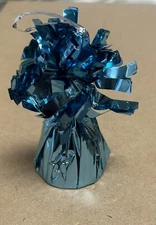 Pack of 12 Foil Balloon Weights Latex Helium Party Balloons Decoration Baby Blue