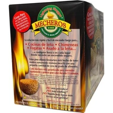 All-Natural Fire Starters 35 Count Easy Light Campfire Grill Safe Non-Toxic New