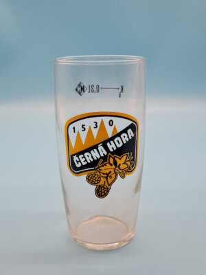 Cerna Hora 0,3l Brauerei Bierglas Bier Glas alt Pils