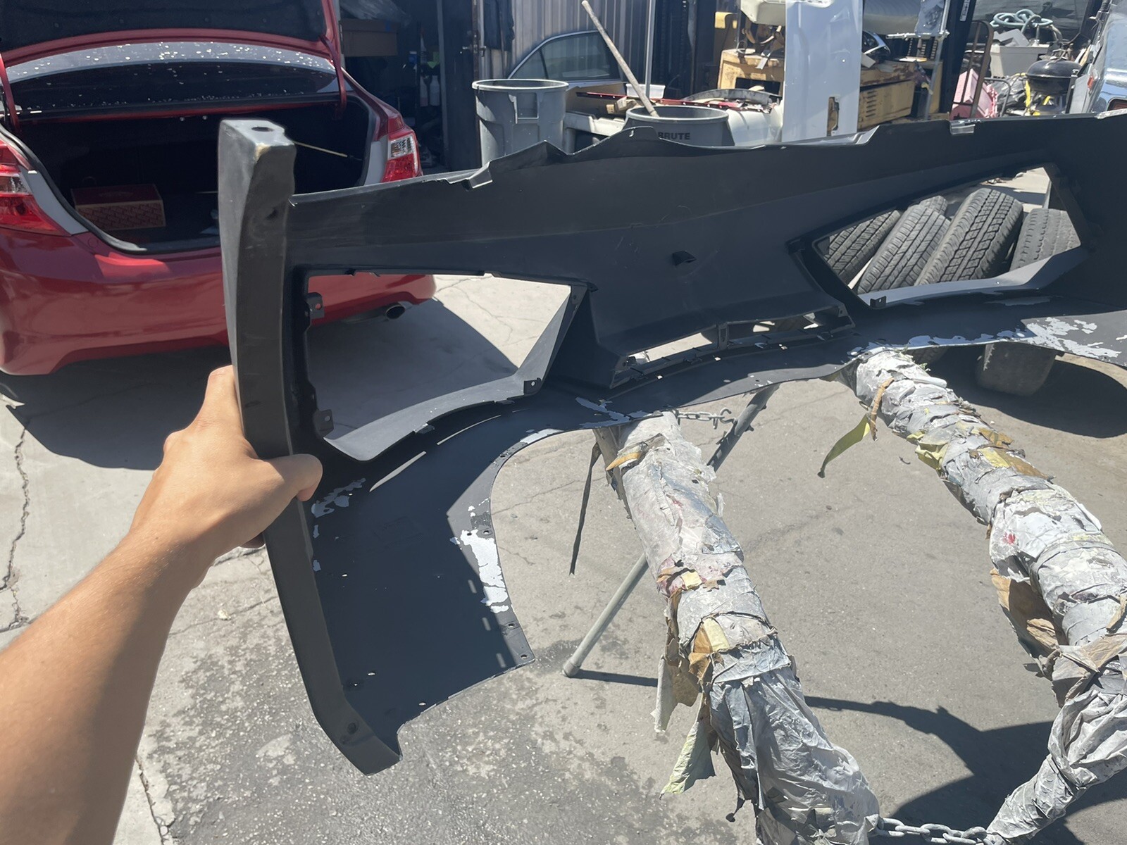 2005 2006 2007 2008 LAMBORGHINI GALLARDO FRONT BUMPER COVER 400807437 OEM