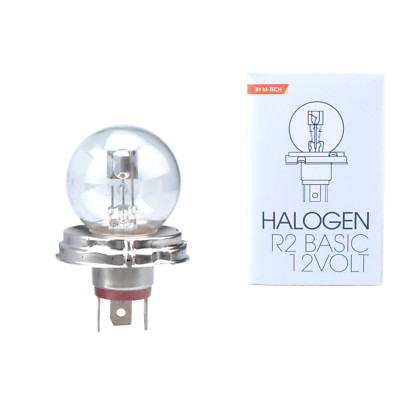 5 Stück M-Tech Glühlampe Glühbirne Lampe Bilux  R2 12V 45/40W  P45t  12400h