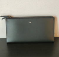 "Nightflight Leder GeldböRse - Schwarz \"Sold Out Bei Montblanc\" |Euvp 390 €"