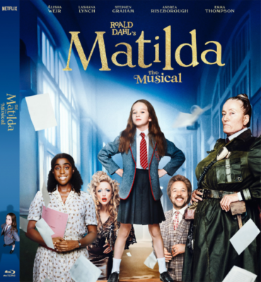 Roald Dahl's Matilda the Musical 2022 Movie Blu ray BD Quick Free