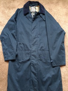 barbour trench coat mens