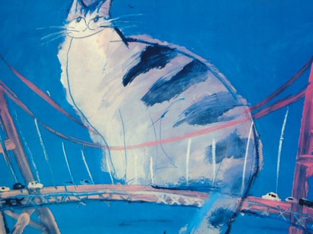 じゃん様 マイケルルー　猫　画題Fuzzy on GG Bridge マイケルルー 猫 画題Fuzzy on GG Bridge Amazon.co.jp