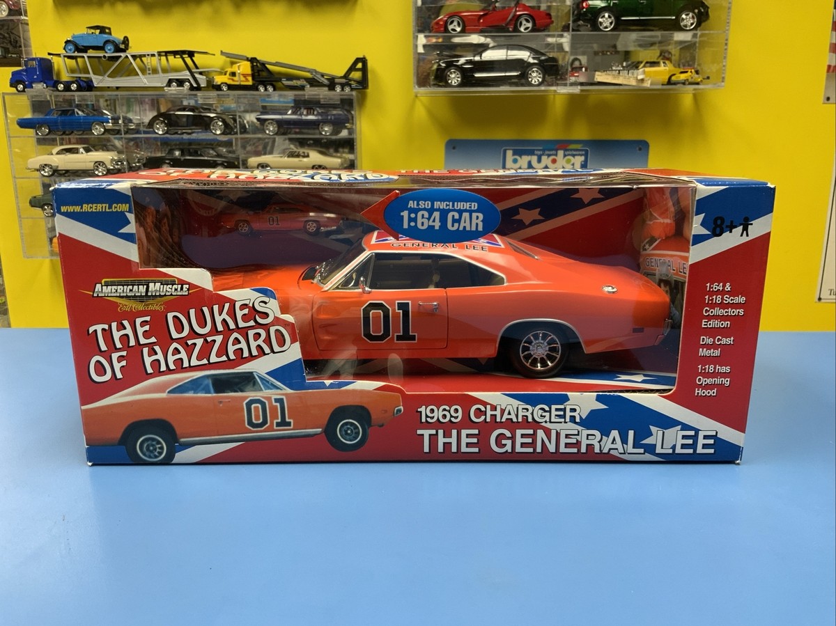 AMERICAN MUSCLE ERTL DUKES OF HAZZARD 1969 CHARGER THE GENERAL LEE