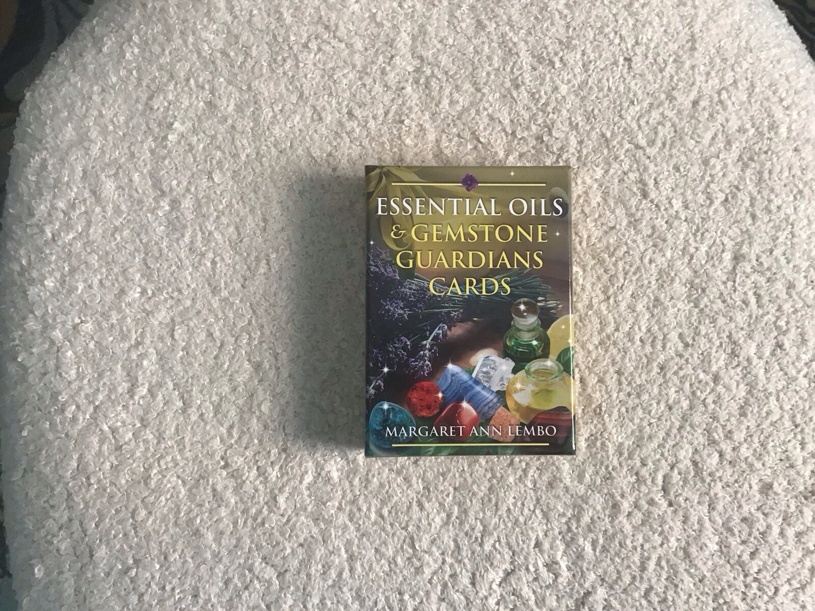 Essential Oils And Gemstones Cards And Book-image