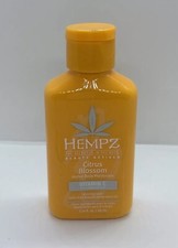 NEW Hempz Citrus Blossom Vitamin C Herbal Body Moisturizer Trave 2.25oz AUTHNTIC
