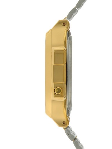Unisex Watch CASIO A-168WEGC-3D Mimetic Golden Gold Camouflage VINTAGE - Picture 2 of 7