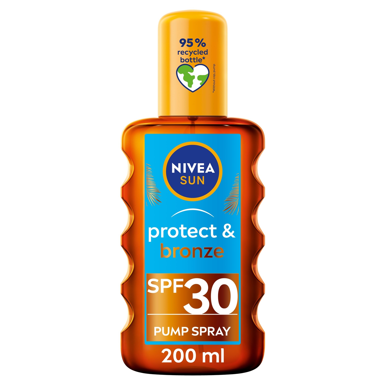NIVEA SUN Protect & Bronze Oil Sunscreen Spray SPF 30 (200 ml), Sun Spray - Image 2