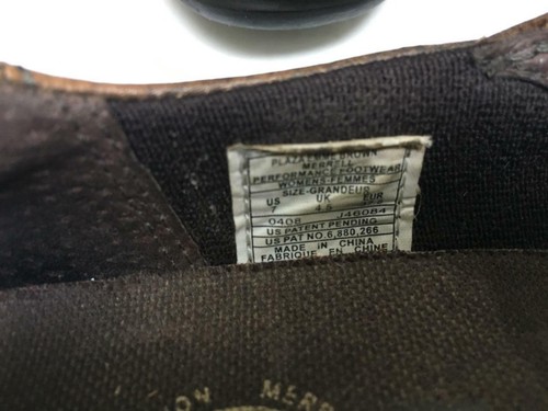 MERRELL mary jane PLAZA EMME brown distressed shoes 7 - Picture 12 of 12