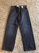 Boys Silvertab Levis Size 12 Or 26x27 Black NWT
