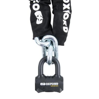 Oxford Nemesis 16mm Motorcycle Chain & Lock 1.5M Ultra Strong Bike Chains
