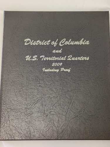 2009 SILVER DISTRICT of COLUMBIA & US TERRITORIAL QUARTERS PROOFS DANSCO ALBUM - Picture 2 of 6