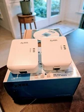 ZyXEL HD Powerline 500 Mbp Wall-plug Adapters PLA4205 