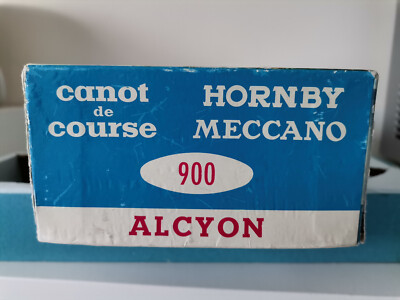 Jouet Ancien Meccano Hornby - Canot De Course Alcyon Mécanique En Boîte D'origine