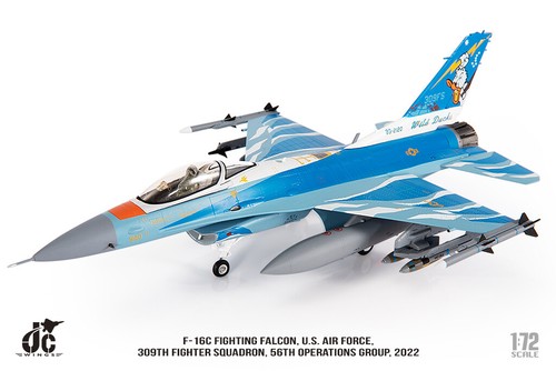 1:72 JC Wings Lockheed F-16C Fighting Falcon USAF Luke AFB Fighter Diecast Model - Picture 13 of 17