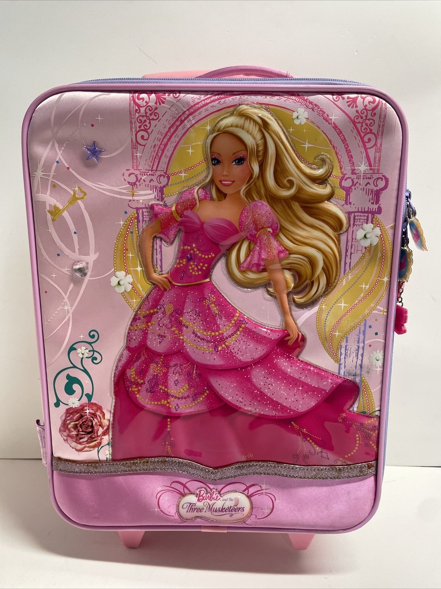 Barbie Original Trolley Bags Striders Hard Luggage Bag 20 Inch