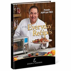 Emeril Lagasse Everyday Recipes for the Power AirFryer 360 - Hardcover - GOOD