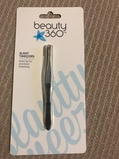 Beauty 360 Slant Tweezers, New / Sealed