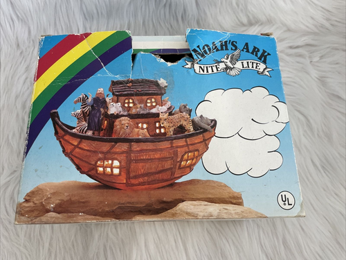 Noah's Ark Night Light Baby Kids Children Room Home Decor Lamp Religious - Picture 12 of 12