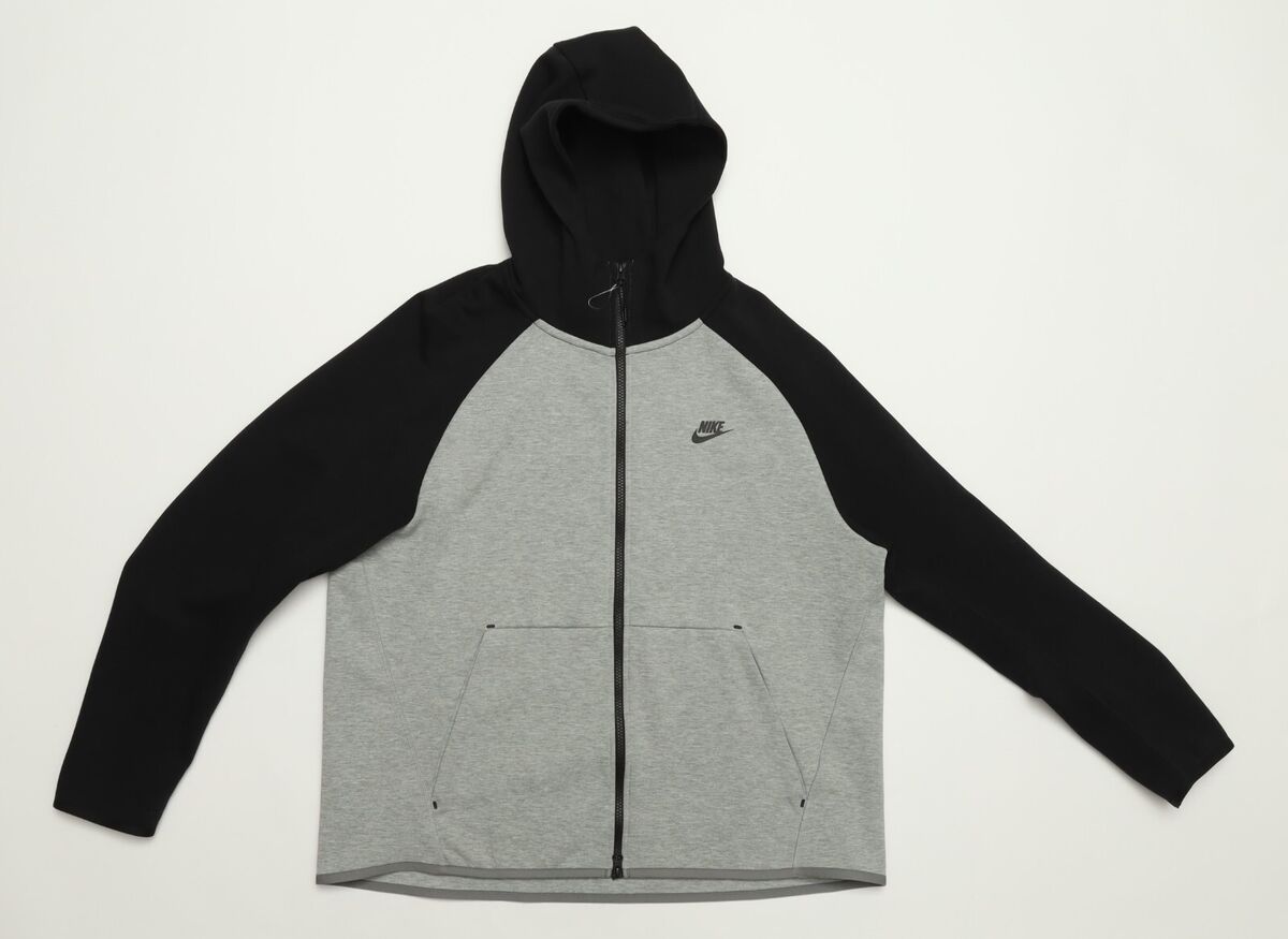 Nike Tech Fleece Full Zip Up Hoody Size X-Large XL in Dark Nike Tech Fleece Full Zip Up Hoody Size X-Large XL in Dark
