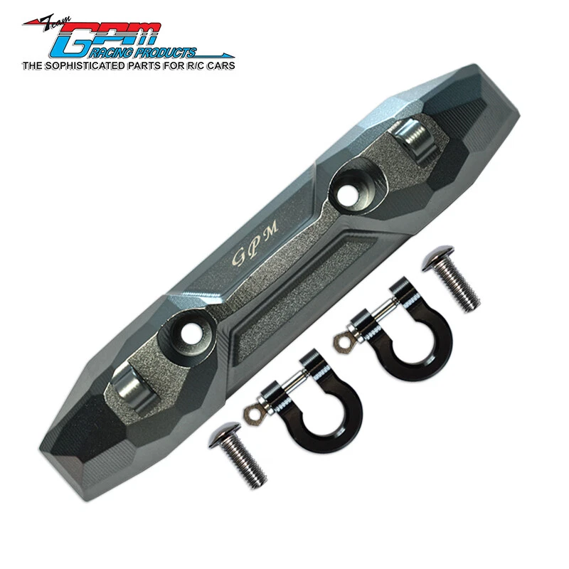 GPM Aluminum Rear Bumper With D-Rings For TRAXXAS 1/10 E-Revo VXL 2.0 Brushless - Image 3 of 4