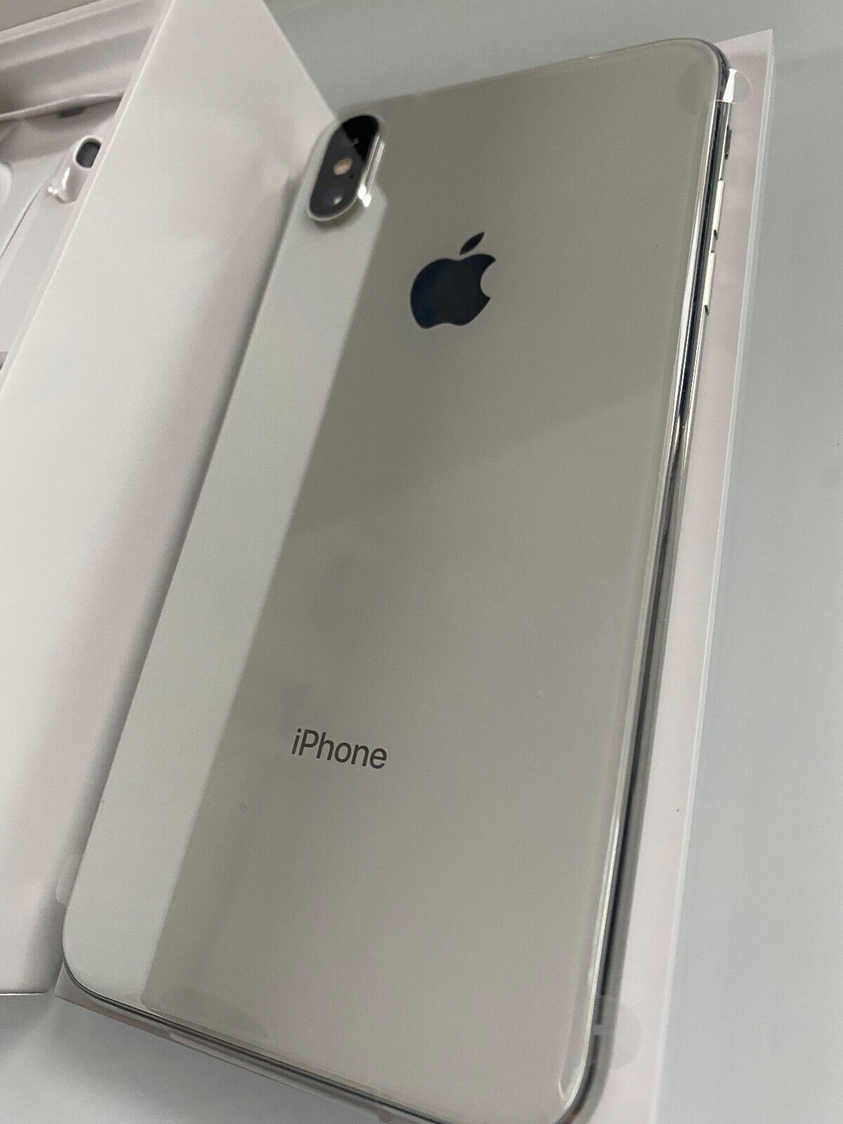 Apple iPhone XS Max 64GB silver - スマートフォン本体