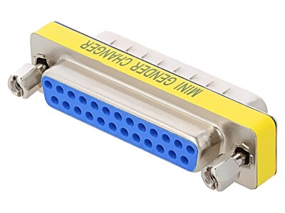 DS1082-02-25M8LNCC Anschluss: Adapter D-Sub 25pin männlich,beiderseitig CONNFLY