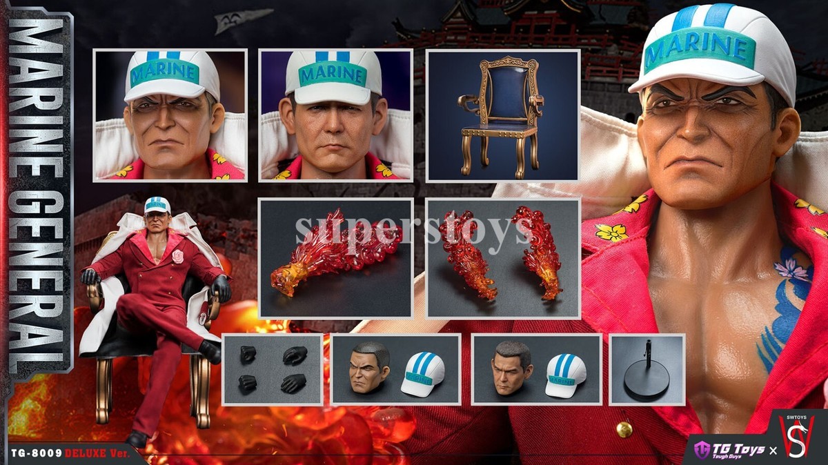 Presale SWTOYS TG-8009 1/6 Marine General Akainu Sakazuki 12