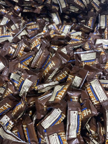 Heath Bars Miniatures Chocolate Candy 2LBS Individually Wrapped Exp:08/25