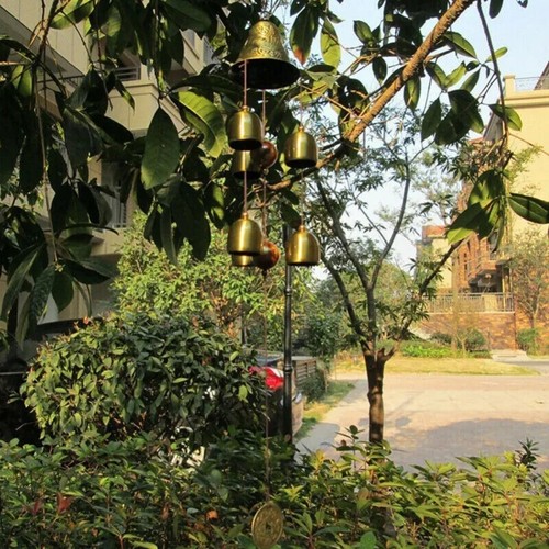 Wind Chime Ornaments, Door Hangings, Gifts, Outdoor Balcony Pendants, Metal... - Picture 3 of 24