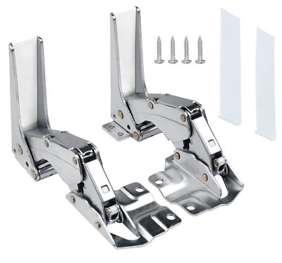 Jejo Cerniere Compatibili Set Cerniere Porta Frigorifero 00481147 - Compatibile Con Bosch, Siemens, Neff, AEG Cerniere Ricambio Elettrodomestici