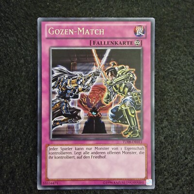 YU-GI-OH!! GOZEN MATCH - TU08-DE011 - RARE TURBO PACK