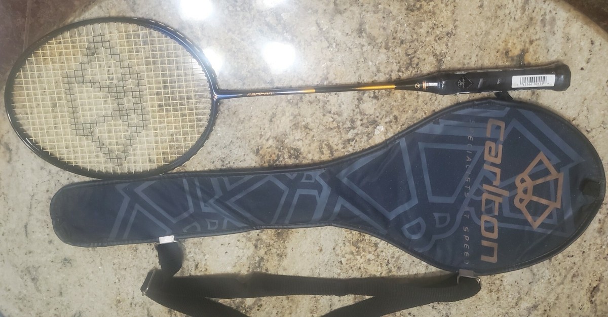 New Carlton badminton racquets, carbon classic, game play