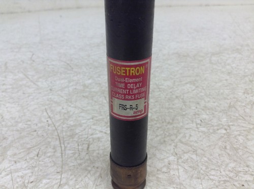 Bussmann Buss FRS-R-5 5 Amp Fuse FRSR5 Fusetron - Picture 2 of 3