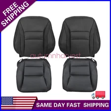 Driver Passenger Replacement Seat Cover Black For 2013-2017 Honda Accord