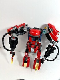 LEGO Ninjago Movie Partials :  Fire Mech 70615 (2017) + Lightning Jet 76104