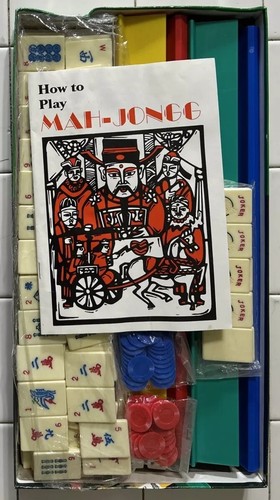 MAH JONGG Chinese Table Game MAH JONG John N Hansen Inc - Picture 2 of 19