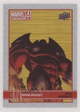 2021-22 Upper Deck Marvel Annual Gold Linearity 59/88 Onslaught #61 15rf