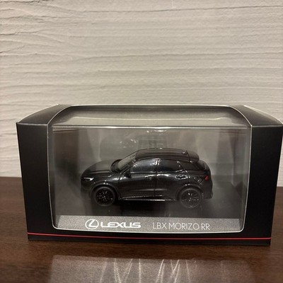 LEXUS LBX MORIZO RR 1/43 Diecast Car Graphite Black Glass Flake